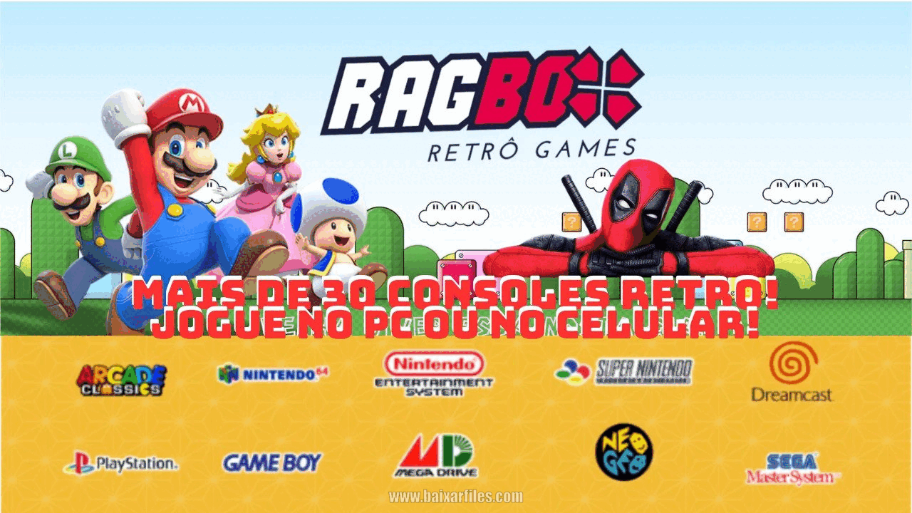 RAGBOX Crackeado Baixar jogos retrô