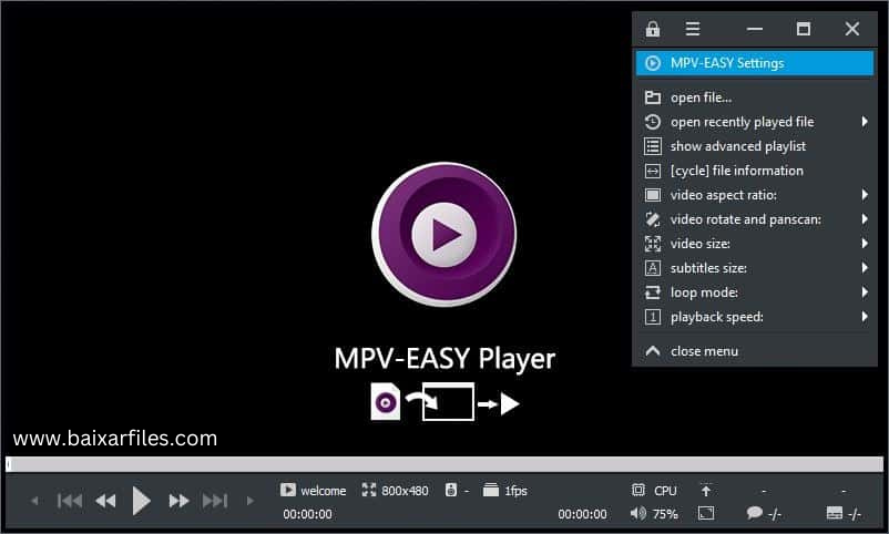 Crack do MPV-EASY Player