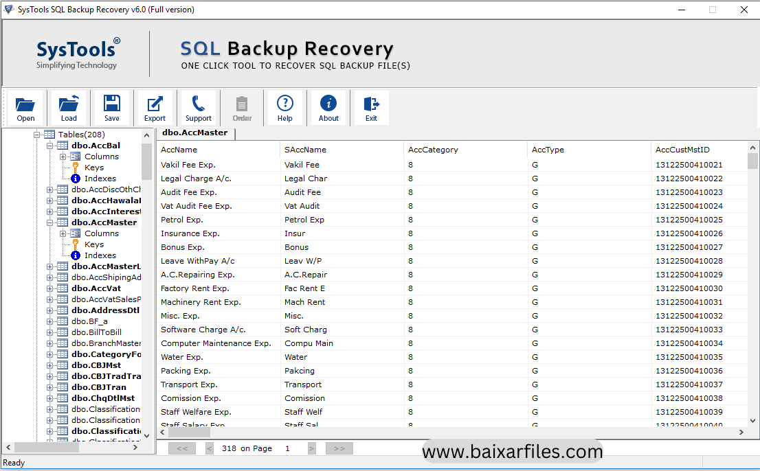 SysTools SQL Recuperação Crack